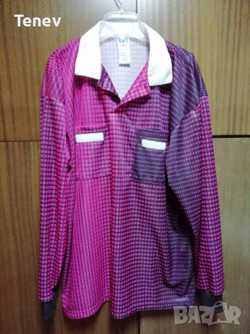 Adidas Vintage Retro оригинална съдийска тениска фланелка трико от 90те 