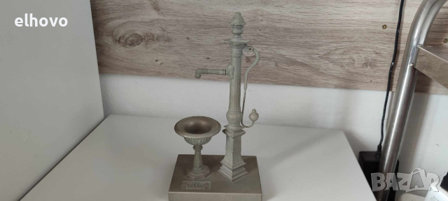 Градински фонтан, статуетка от метал, снимка 2 - Антикварни и старинни предмети - 44526953