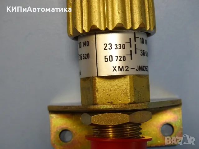 Пресостат Telemecanique XM2.JM050 pressure switch 0-50Bar, снимка 5 - Резервни части за машини - 47674715