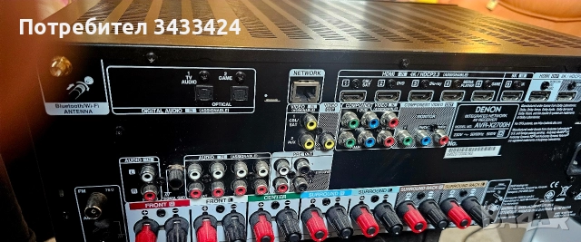 усилвател Denon АVR X2700, снимка 3 - Ресийвъри, усилватели, смесителни пултове - 52558425