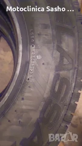 2 бр. Нови  Зимни Бусови  гуми LASSA 195R 14C, снимка 4 - Гуми и джанти - 39368371
