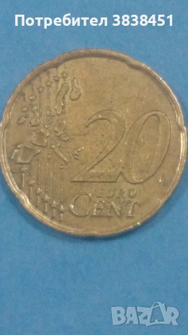 20 Euro Cent 2003 года,Германия, снимка 1 - Нумизматика и бонистика - 42720320