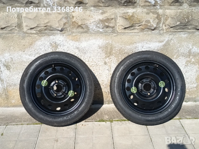 Резервна гума БМВ 17" 5х120 BMW 5x120 Бандажна гуми БМВ Е60 Е90 Е61