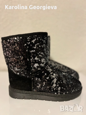Short Chunky Boots BLACK EU 39