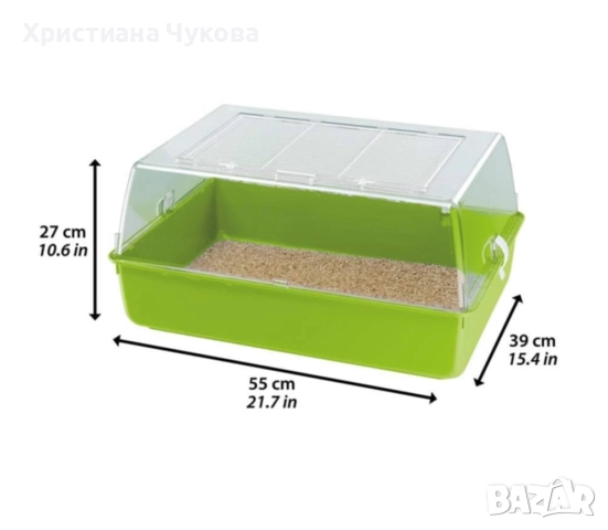 Клетка за хамстер с колело 28 см., снимка 6 - Хамстери - 51992060