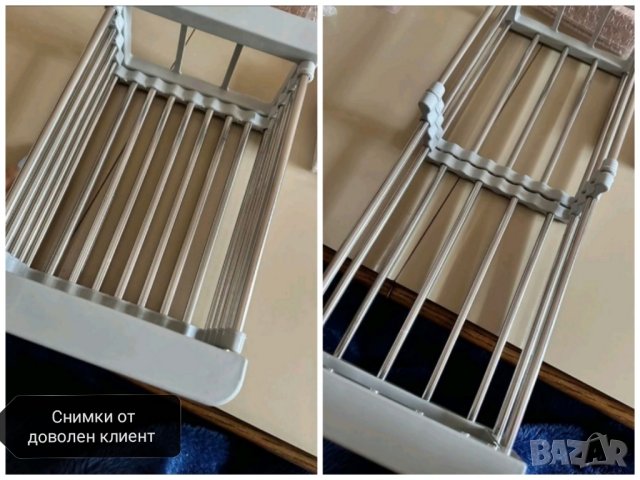 Разтегателен сушилник за мивка , снимка 7 - Аксесоари за кухня - 41864323