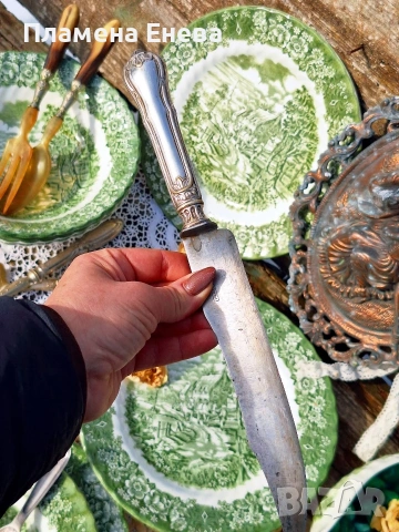 Антикварни френски ножове Paris, снимка 10 - Антикварни и старинни предмети - 53613932