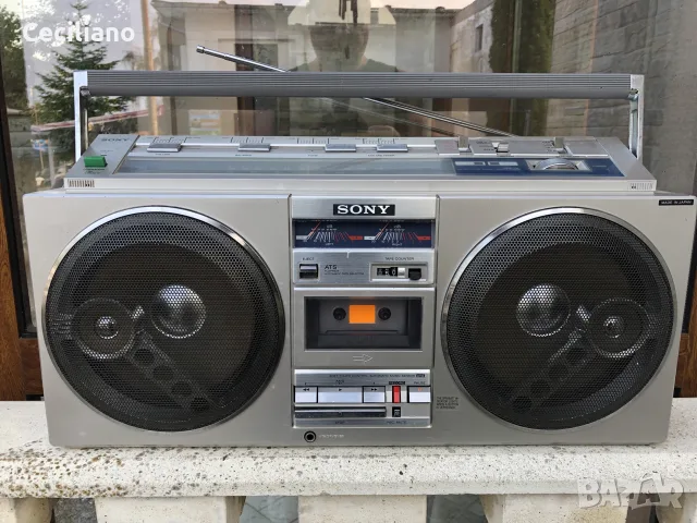 🔥Sony CFS-77 L– (Japan-80s) -рядък красив и колекционерски радиокасетофон !