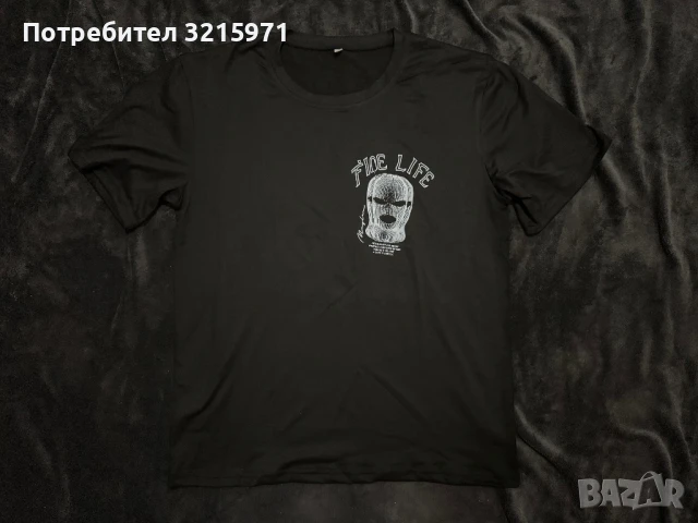 Нов модел Тениски с щампа Fine life, снимка 2 - Тениски - 51013478