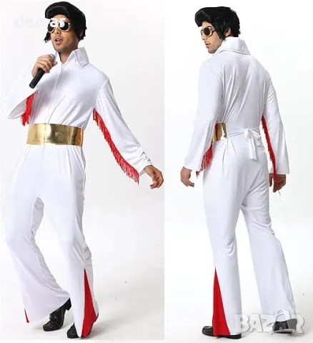 Костюми от 70-те години за Мъже, Комплект от 5 Части за Възрастни, снимка 7 - Други - 49794965