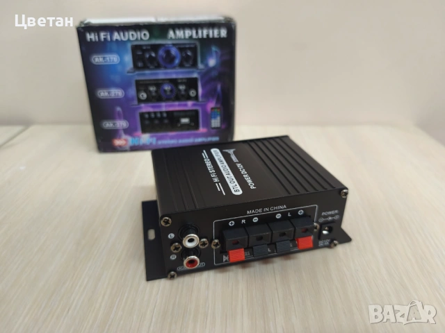 стерео усиливател АК-170, снимка 2 - Ресийвъри, усилватели, смесителни пултове - 53119427