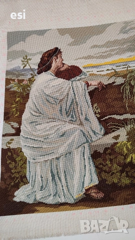 Гоблен, известен като „Ифигения“ (Iphigenie). , снимка 2 - Други ценни предмети - 53686191