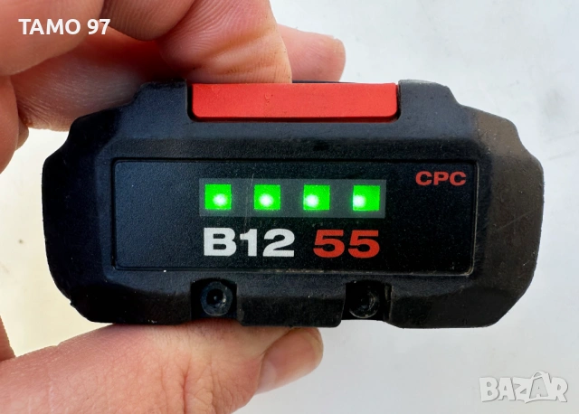 Hilti B 12-55 Li-ion - Акумулаторна батерия 12V 5.0Ah, снимка 2 - Други инструменти - 53792089