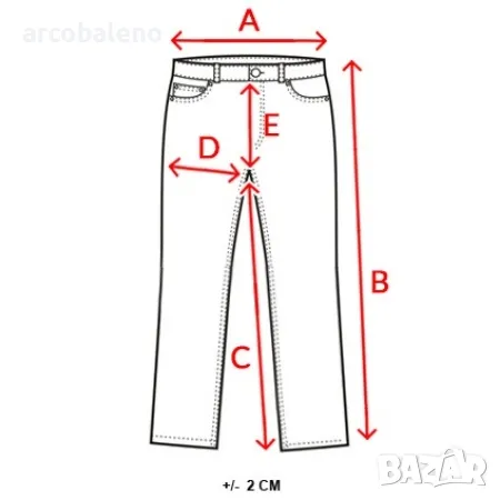 Ежедневен мъжки панталон, тъмно сив , снимка 5 - Панталони - 47874930
