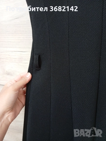 продавам дамска черна рокля , снимка 3 - Рокли - 52505391