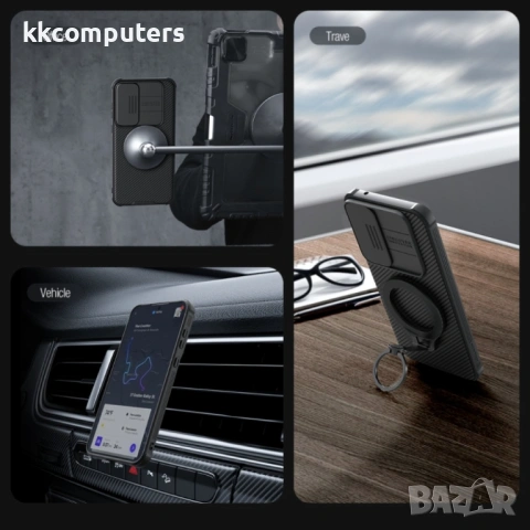 Samsung Galaxy A55 5GУдароустойчив NILLKIN CamShield Калъф и Протектор, снимка 4 - Калъфи, кейсове - 53021833