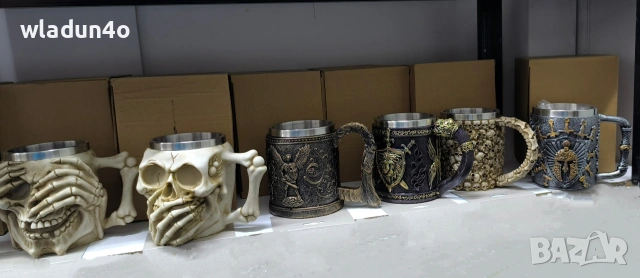 Черепни чаши, бокали-3е-9-15е, снимка 16 - Чаши - 35240255