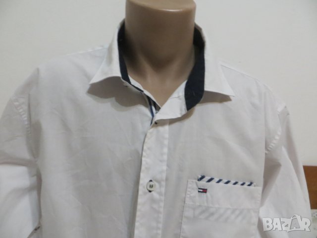 Мъжка риза с дълъг ръкав Tommy Hilfiger, снимка 3 - Ризи - 37711637