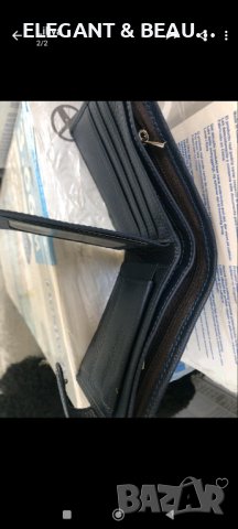 Малък мъжки портфейл от естествена кожа, различни цветове, снимка 7 - Портфейли, портмонета - 37930810