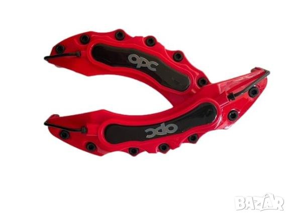 Капаци за спирачни апарати спирачки OPC OPEL червени,комплект, снимка 2 - Аксесоари и консумативи - 35943056