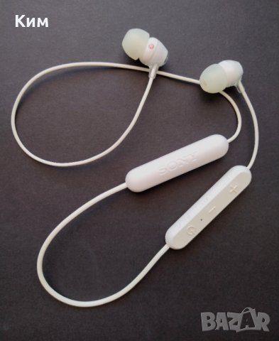 Sony WI C300 bluetooth слушалки бяло , снимка 3 - Bluetooth слушалки - 42182122