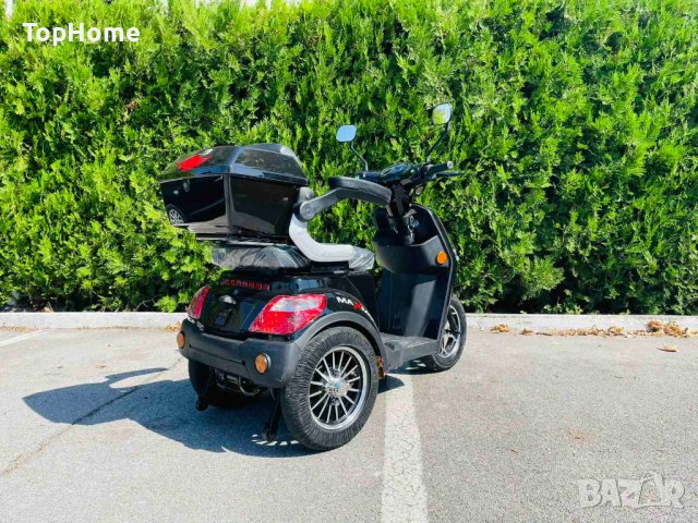 Електрическа Триколка FM1 1500W Черна , снимка 3 - Мотоциклети и мототехника - 42278200