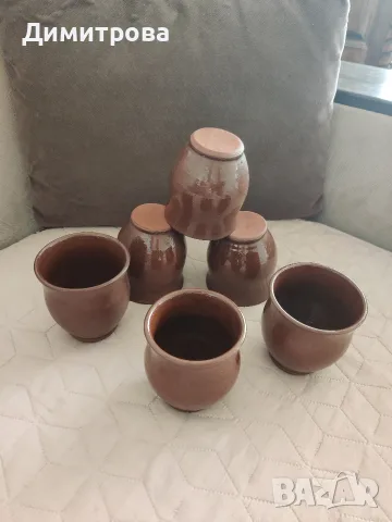 Керамични чаши за вино 