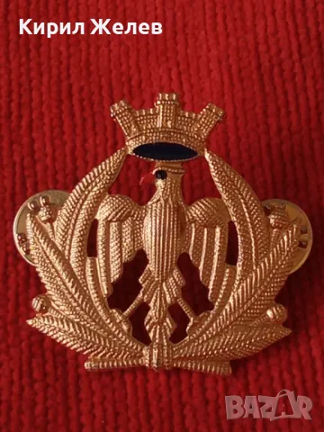 LA. MI. SUD. ROMA Рядка ИТАЛИАНСКА ПОЗЛАТЕНА ВОЕННА ЗНАЧКА от БЛАГОРОДНА СТОМАНА 36584, снимка 13 - Колекции - 39807474