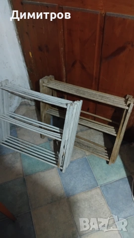 Ретро дървени сушилници, снимка 2 - Колекции - 53769383