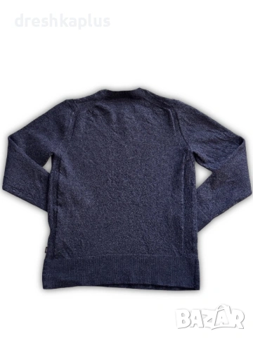 MICHAEL KORS – Дамски пуловер от 100% Extrafine Merino вълна – Тъмносин – Размер S, снимка 2 - Блузи с дълъг ръкав и пуловери - 53257147