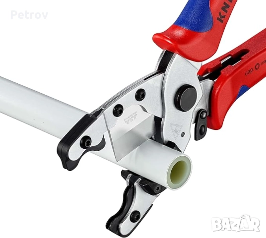 KNIPEX 90 25 20 - MADE IN GERMANY - ПРОФЕСИОНАЛНА, Маркова Ножица за PVC тръби и PVC материали !!!!!, снимка 7 - Клещи - 52269468