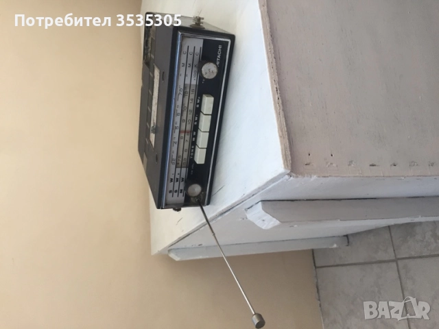 Радио HITACHI , снимка 4 - Радиокасетофони, транзистори - 51669857