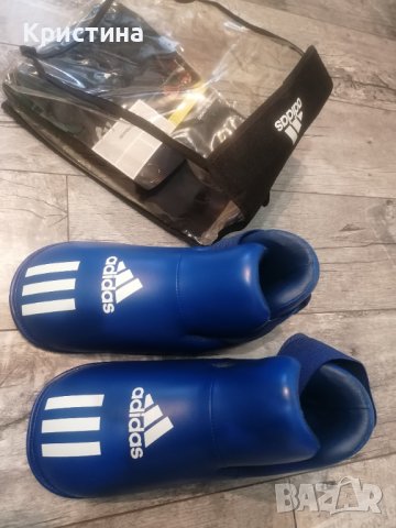 Кик бокс протектори Adidas за крака, снимка 3 - Спортна екипировка - 44260603