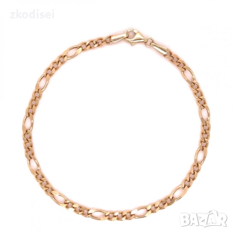 Златна дамска гривна 2,11гр. 18,0см. 14кр. проба:585 модел:33611-6, снимка 1