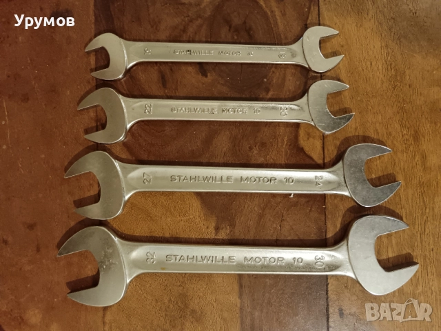 Сет гаечни ключове STAHLWILLE MOTOR 10 /от 32 мм до 18 мм/– 4 бр. 