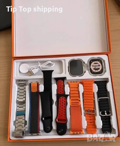 Смарт часовник 2023 New smart watch S100 ultra 7 in 1