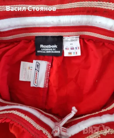 Ливърпул / Liverpool Reebok home shorts 2002-2004г. - размер S  , снимка 7 - Фен артикули - 50352224