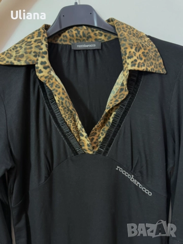 Дамска блуза/риза с леопардов принт, снимка 3 - Ризи - 51784587