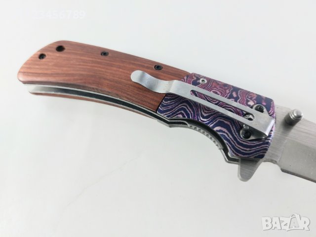  Сгъваем автоматичен нож Browning DA142 100x230, снимка 3 - Ножове - 39592191