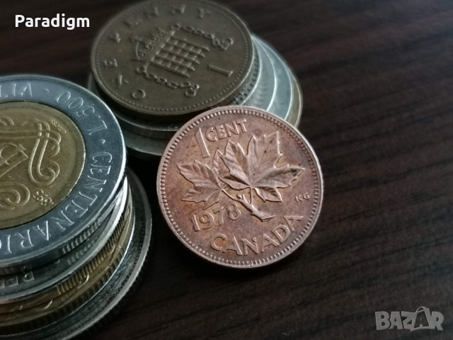 Монета - Канада - 1 цент | 1978г., снимка 1 - Нумизматика и бонистика - 34720634