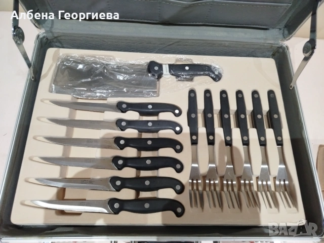 Нов комплект прибори SR KOCHMESER🍴- 24 части, снимка 13 - Прибори за хранене, готвене и сервиране - 53286349