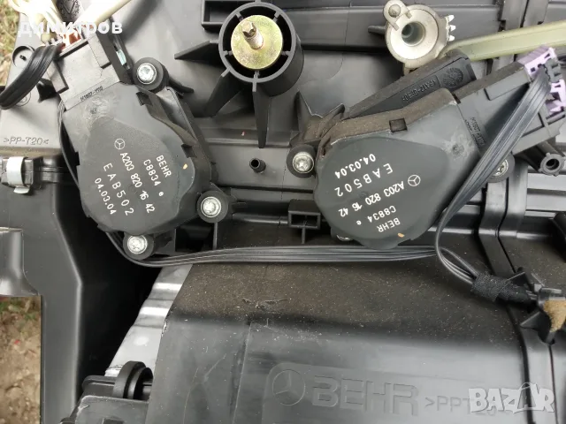 Автоклиматик за Мерцедес CLK 270 W 209 комплект без липси 30Е Двигателя на парното отделно 20 Е , снимка 5 - Части - 56238288