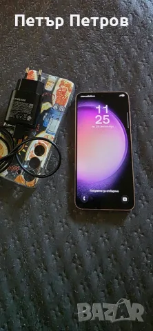 Samsung Galaxy S23  256GB Lavender-Неразличим от НОВ!-290 евро!, снимка 2 - Samsung - 56253373