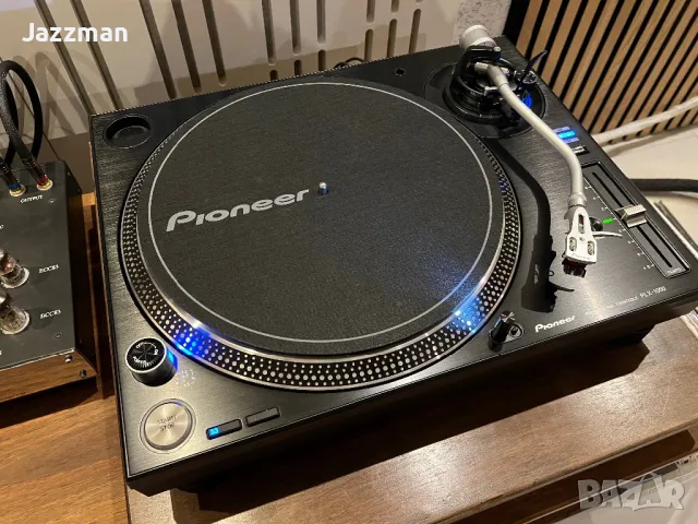 Pioneer PLX-1000 Black DJ грамофон с MC Доза DENON DL 110., снимка 2 - Грамофони - 47899827