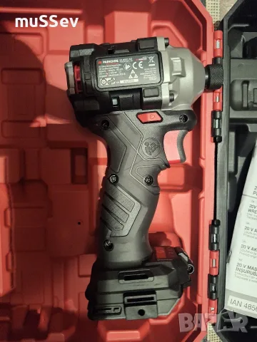 Акумулаторен ударен винтоверт гайковерт 20В на Парксайд Parkside Performance 20V PDSSAP 20-li D3