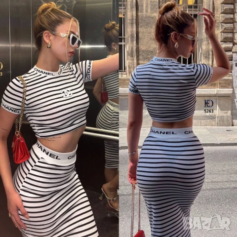 дамски комплекти chanel , снимка 4 - Комплекти - 51041563