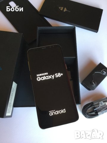 Samsung Galaxy S8 Plus LTE 64GB SM-G955F, Орхидея Сива- НОВ, снимка 1 - Samsung - 42388281