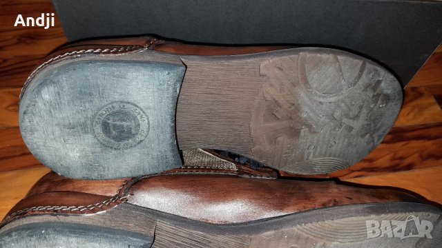 Оригинални,кожени,мъжки,боти, снимка 5 - Мъжки боти - 34393926