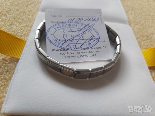 Гривна с позлатена четирилистна детелина, снимка 5 - Сватбени аксесоари - 42272096