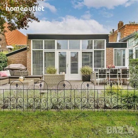 ПРОМОЦИЯ Модулна декоративна ограда за двор, 7 части ELEVENS A-HW89008, снимка 2 - Огради и мрежи - 50977262